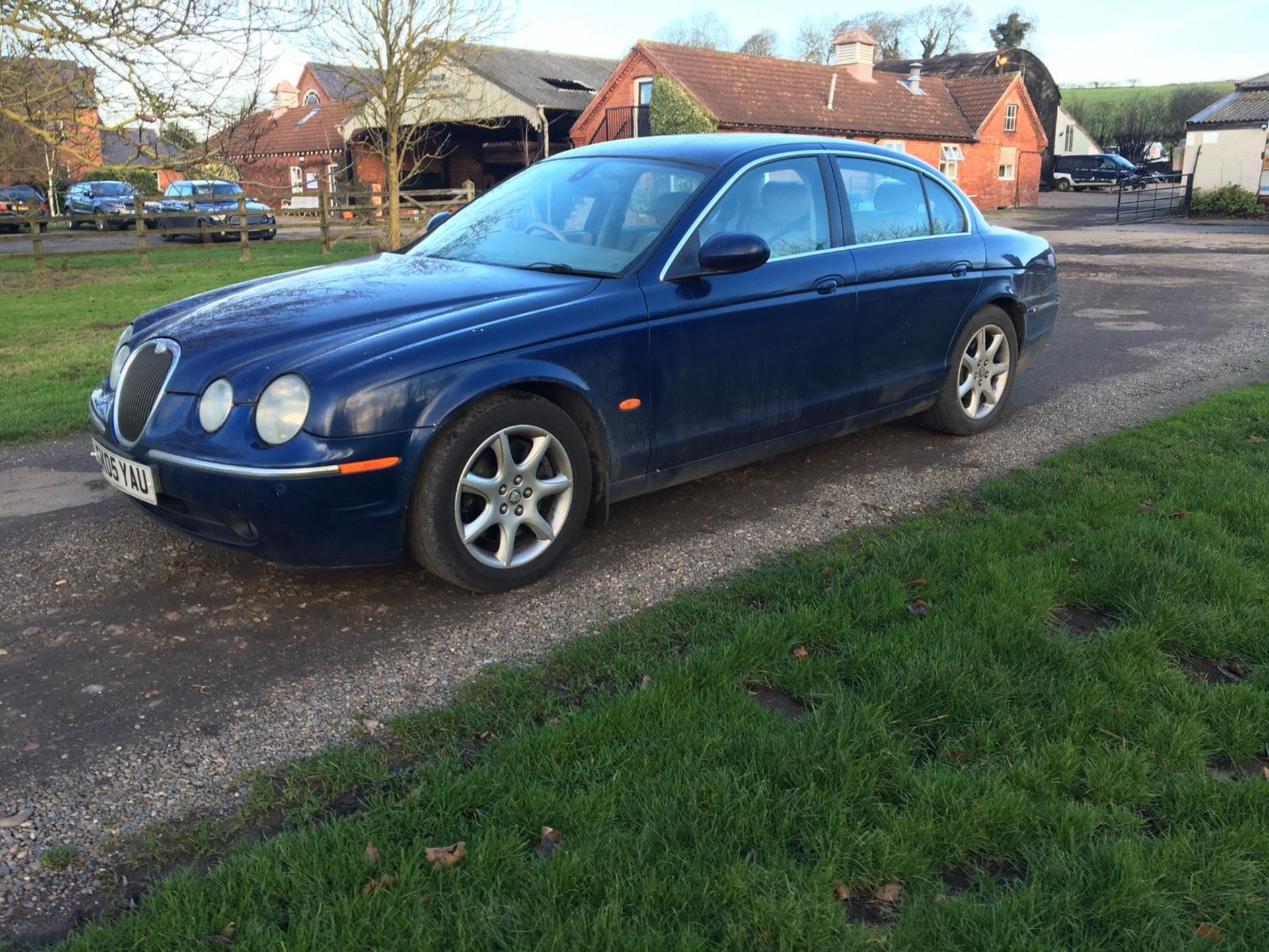 2005/05 REG JAGUAR S-TYPE SE DIESEL AUTO BLUE 4 DOOR SALOON, SHOWING 2 FORMER KEEPERS *NO VAT* - Image 3 of 11