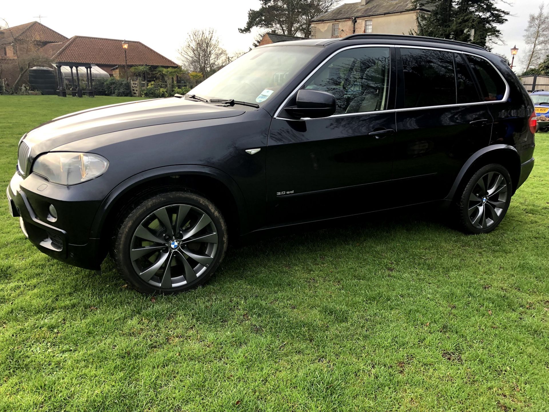 2009/09 REG BMW X5 3.0SD M SPORT AUTO BLACK DIESEL 6 SPEED *NO VAT* - Image 2 of 24