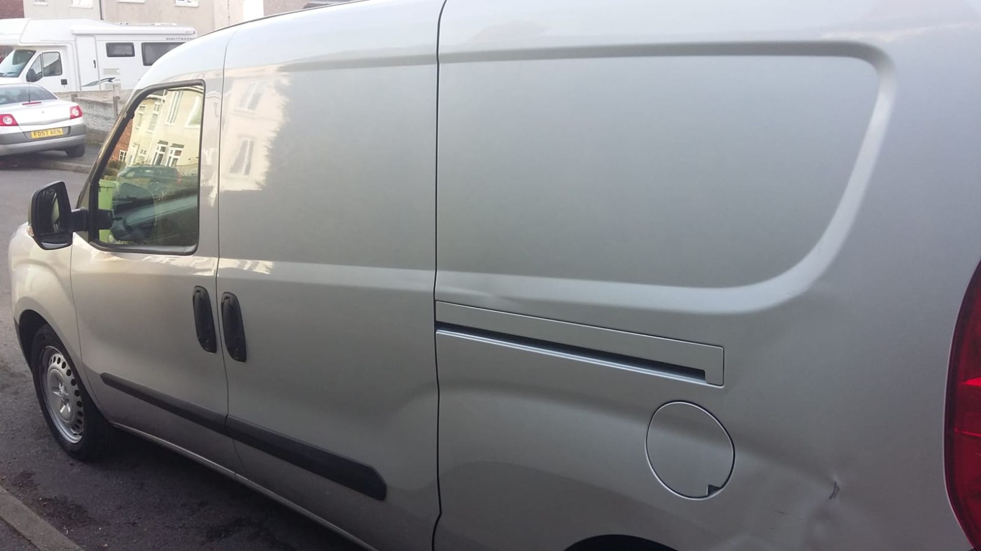 2013/13 REG VAUXHALL COMBO 2300 L2H1 CDTI SILVER DIESEL PANEL VAN, SHOWING 0 FORMER KEEPERS *NO VAT* - Image 7 of 11