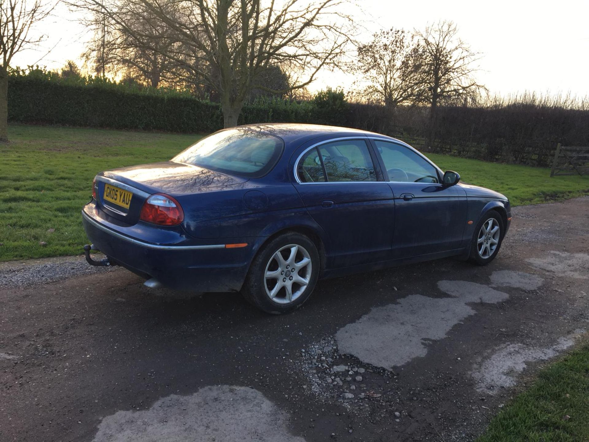 2005/05 REG JAGUAR S-TYPE SE DIESEL AUTO BLUE 4 DOOR SALOON, SHOWING 2 FORMER KEEPERS *NO VAT* - Image 6 of 11