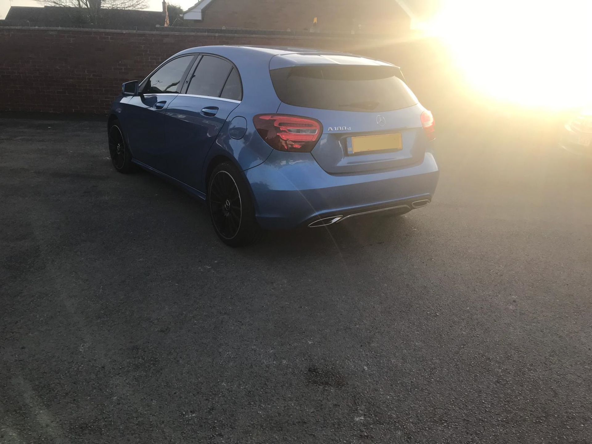 2015/65 REG MERCEDES-BENZ A180D SPORT BLUE DIESEL 5 DOOR HATCHBACK, SHOWING 1 FORMER KEEPER *NO VAT* - Image 4 of 11