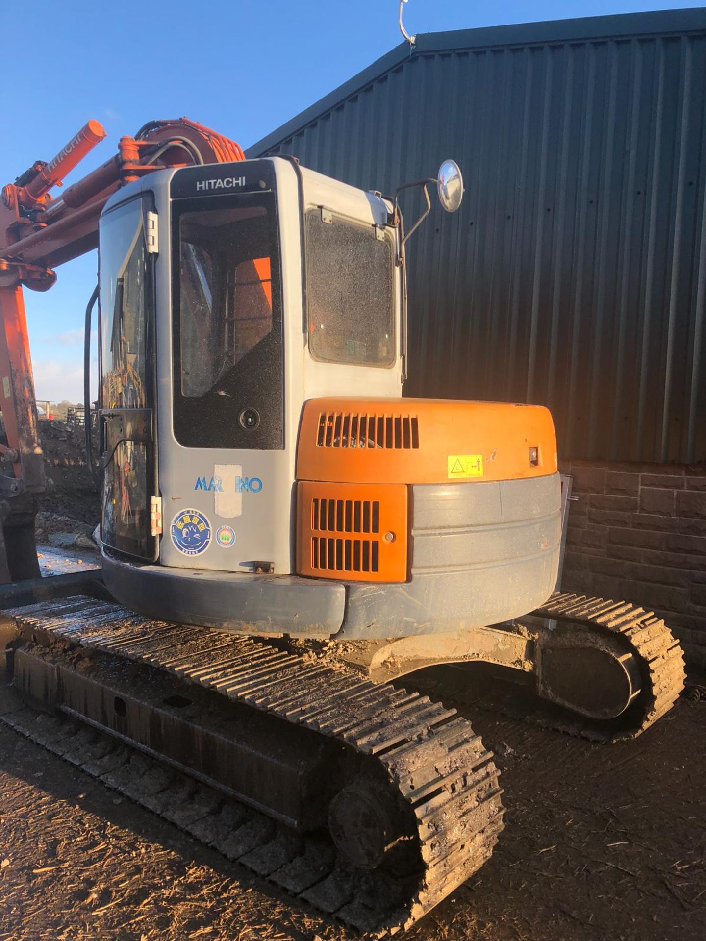 2001 HITACHI EX75 7.6 TONNE STEEL TRACKED EXCAVATOR *PLUS VAT* - Bild 8 aus 18