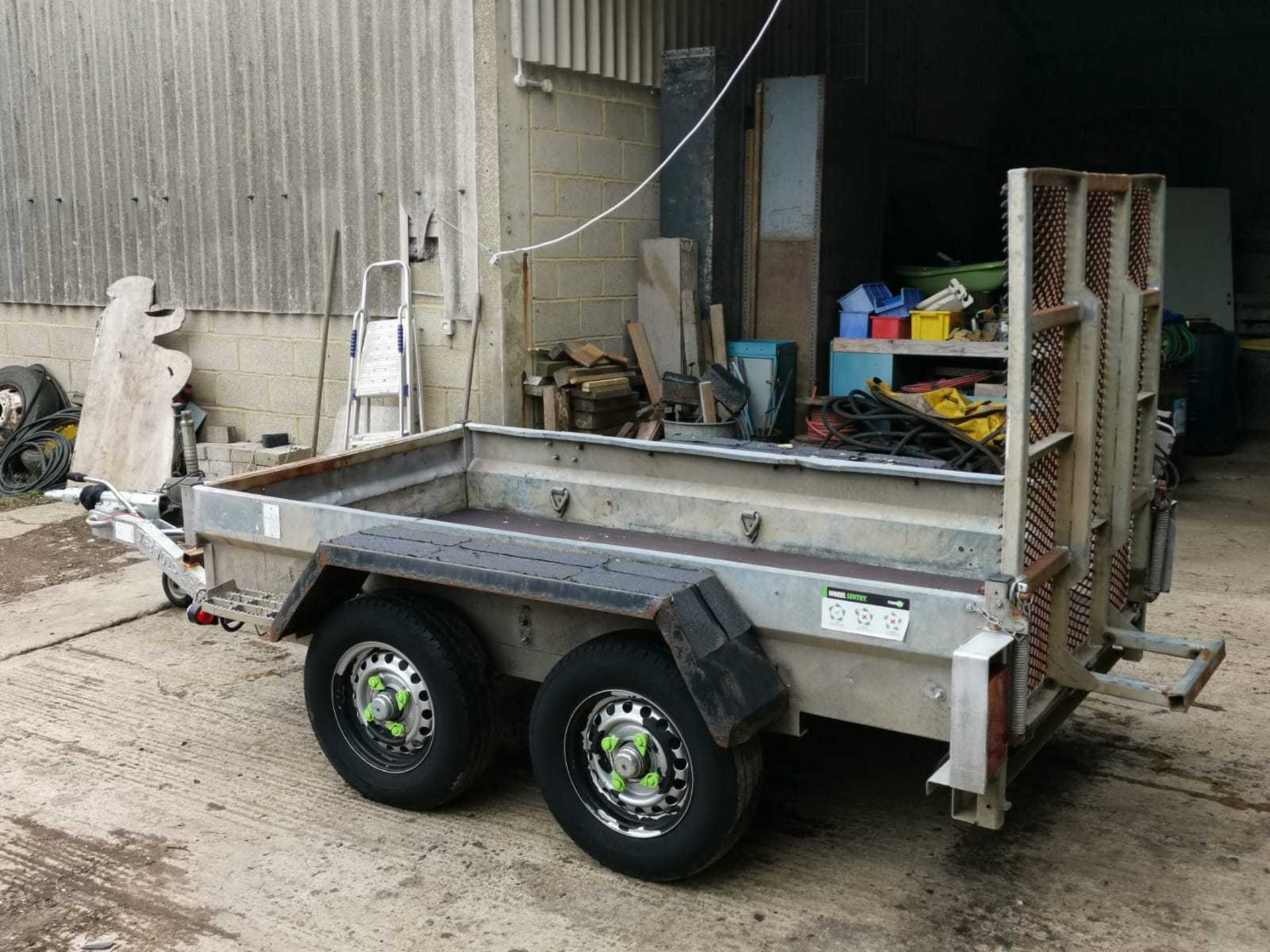 INDESPENSION TWIN AXLE PLANT TRAILER *PLUS VAT* - Image 4 of 9