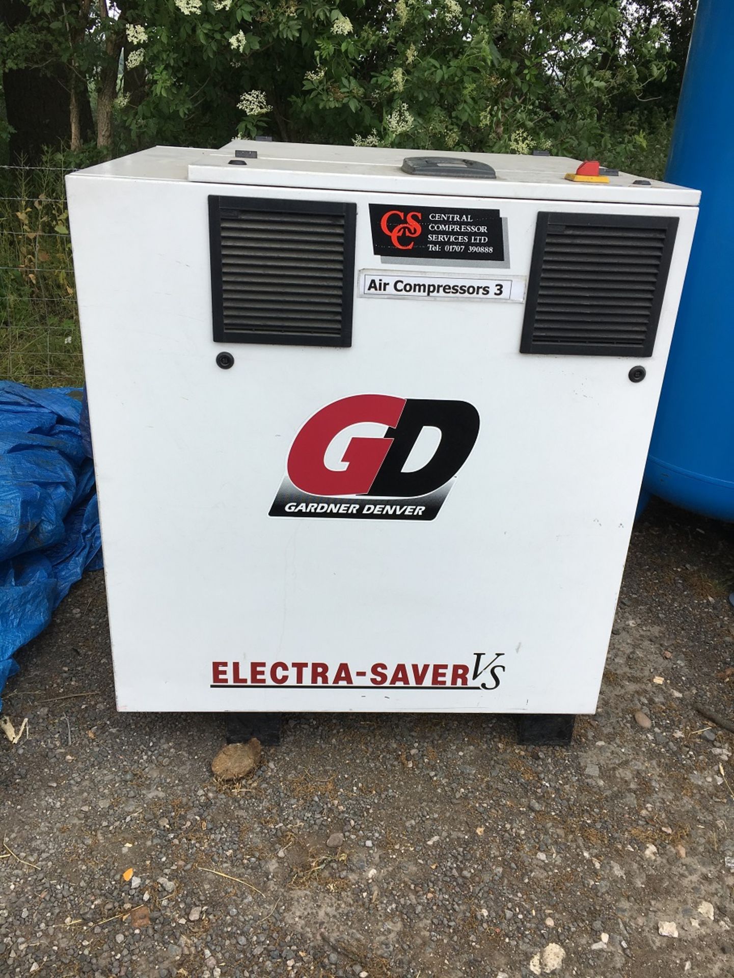 2004 GARDNER DENVER ELECTRA-SAVER VS 20-7.5 AIR COMPRESSOR *PLUS VAT* - Image 3 of 8