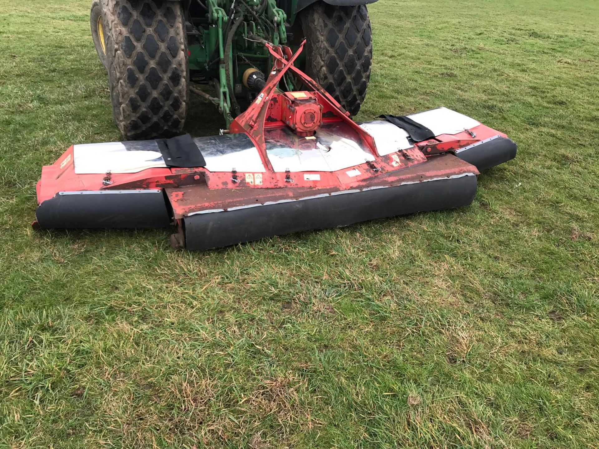 TRIMAX 340 PTO DRIVEN BATWING 3 1/2 MTR ROTARY MOWER, READY FOR WORK *PLUS VAT*