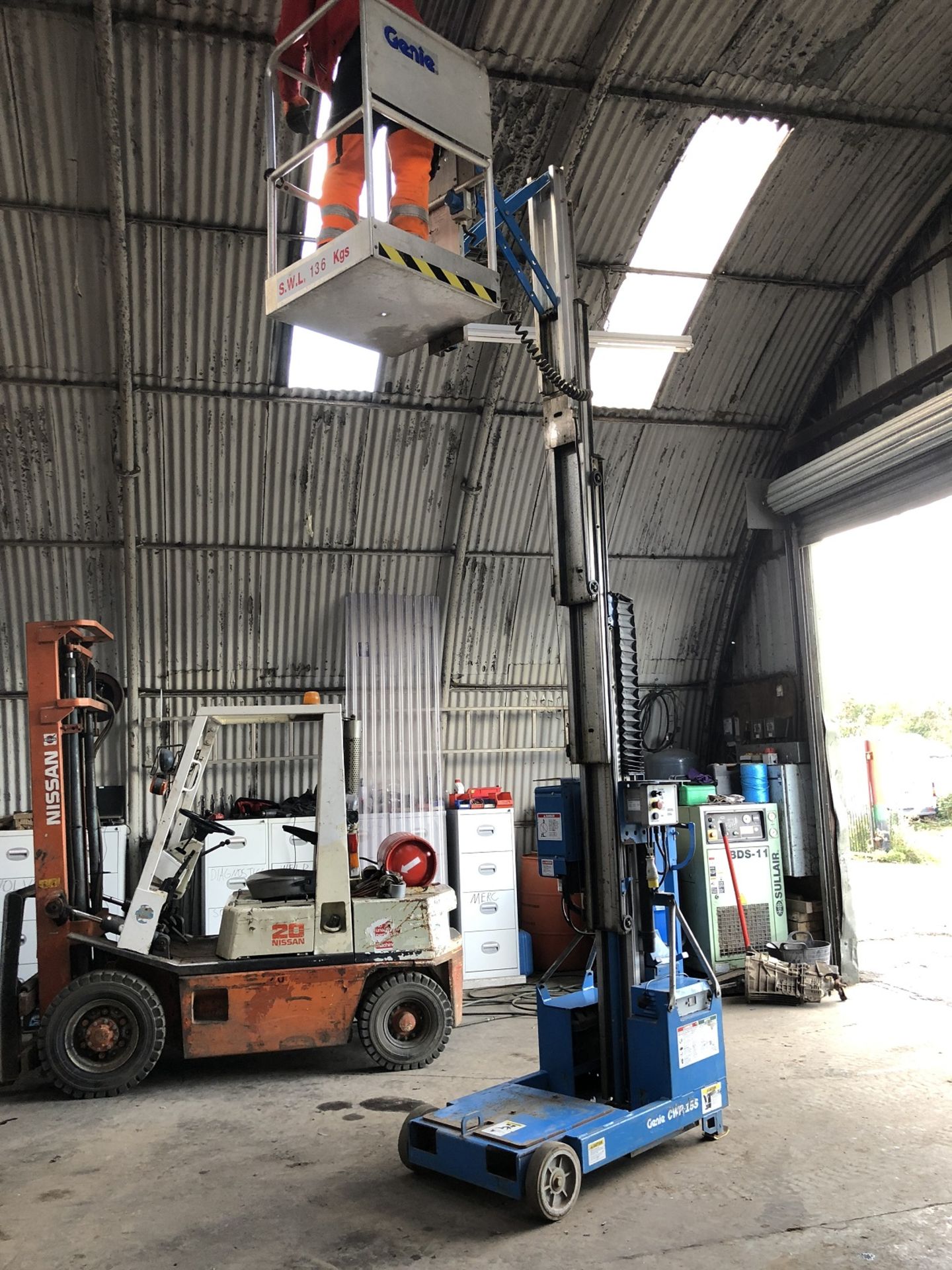 GENIE CWPE-15S SUPER SERIES COMPACT WORK PLATFORM 15FT LIFT HEIGHT *NO VAT* - Bild 8 aus 14