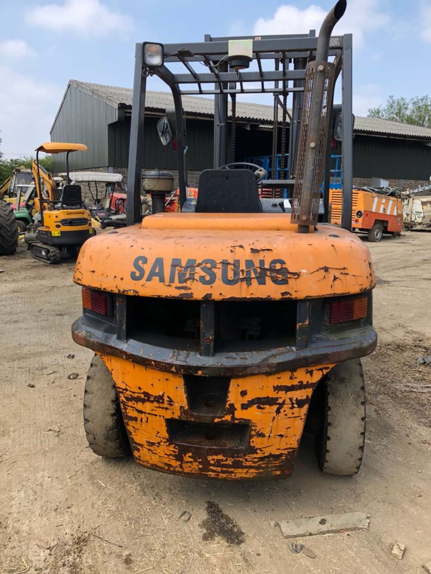 SAMSUNG SF45D DIESEL FORKLIFT *PLUS VAT* - Image 4 of 12