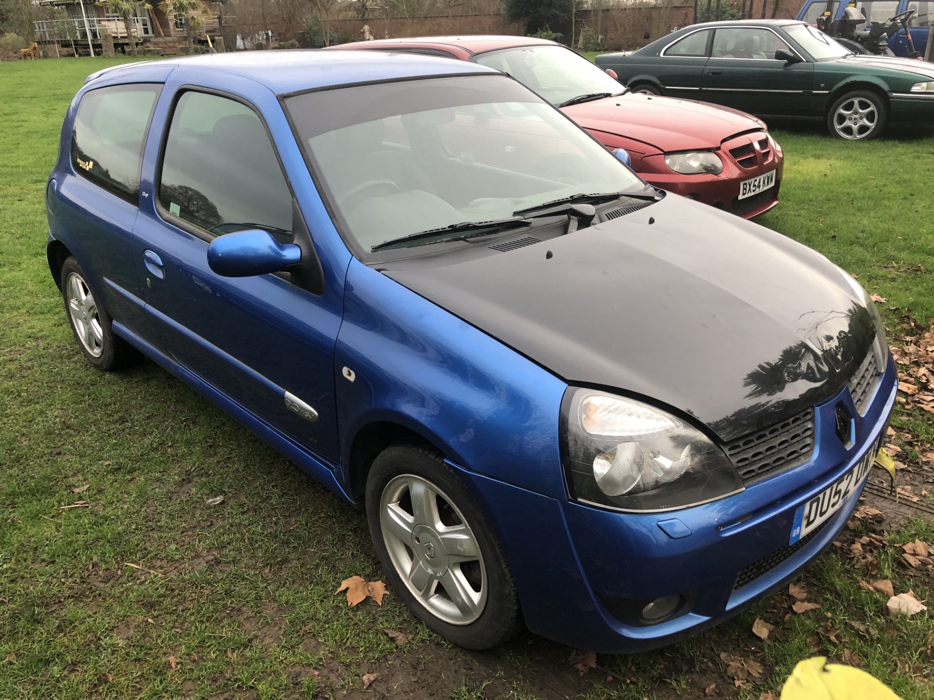 2002/52 REG RENAULT CLIO RENAULT SPORT 172 CUP CAR BLUE PETROL 3 DOOR HATCHBACK *NO VAT*