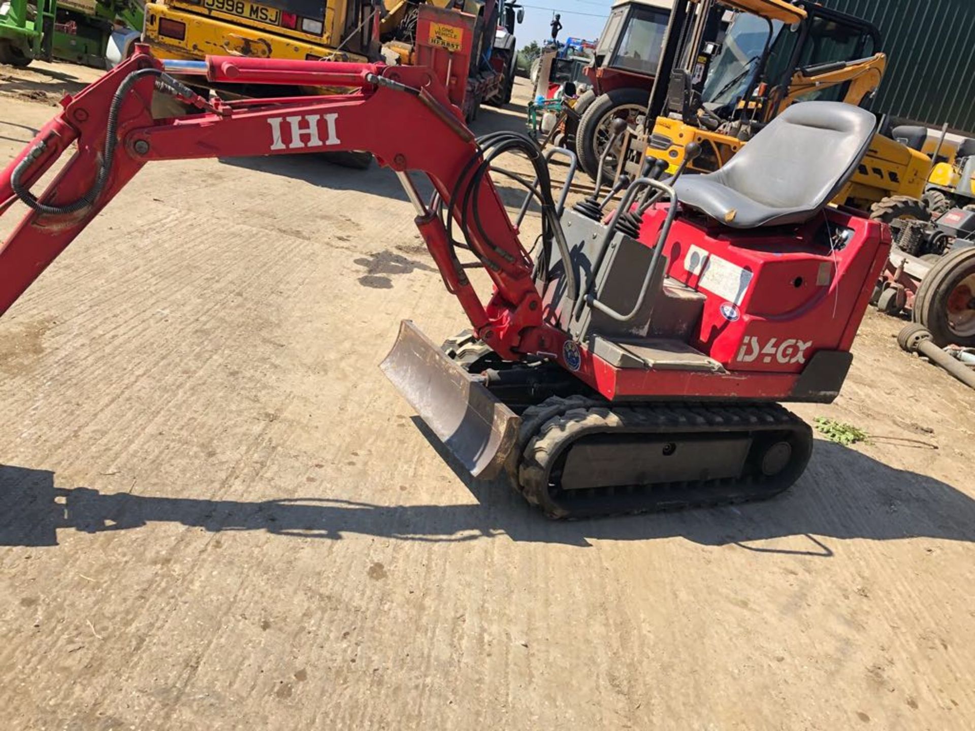 IHI IS-4GX 0.8 TON MICRO DIGGER / TRACKED MINI EXCAVATOR *PLUS VAT* - Bild 2 aus 8