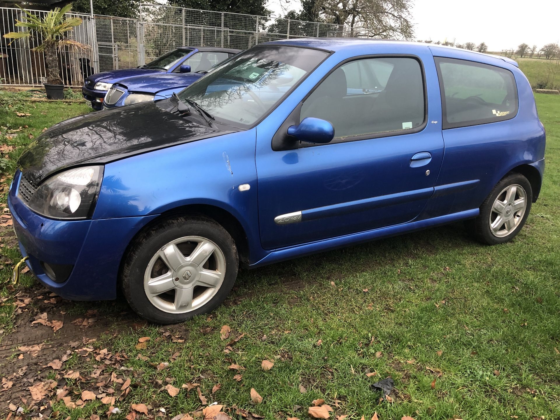 2002/52 REG RENAULT CLIO RENAULT SPORT 172 CUP CAR BLUE PETROL 3 DOOR HATCHBACK *NO VAT* - Image 3 of 8