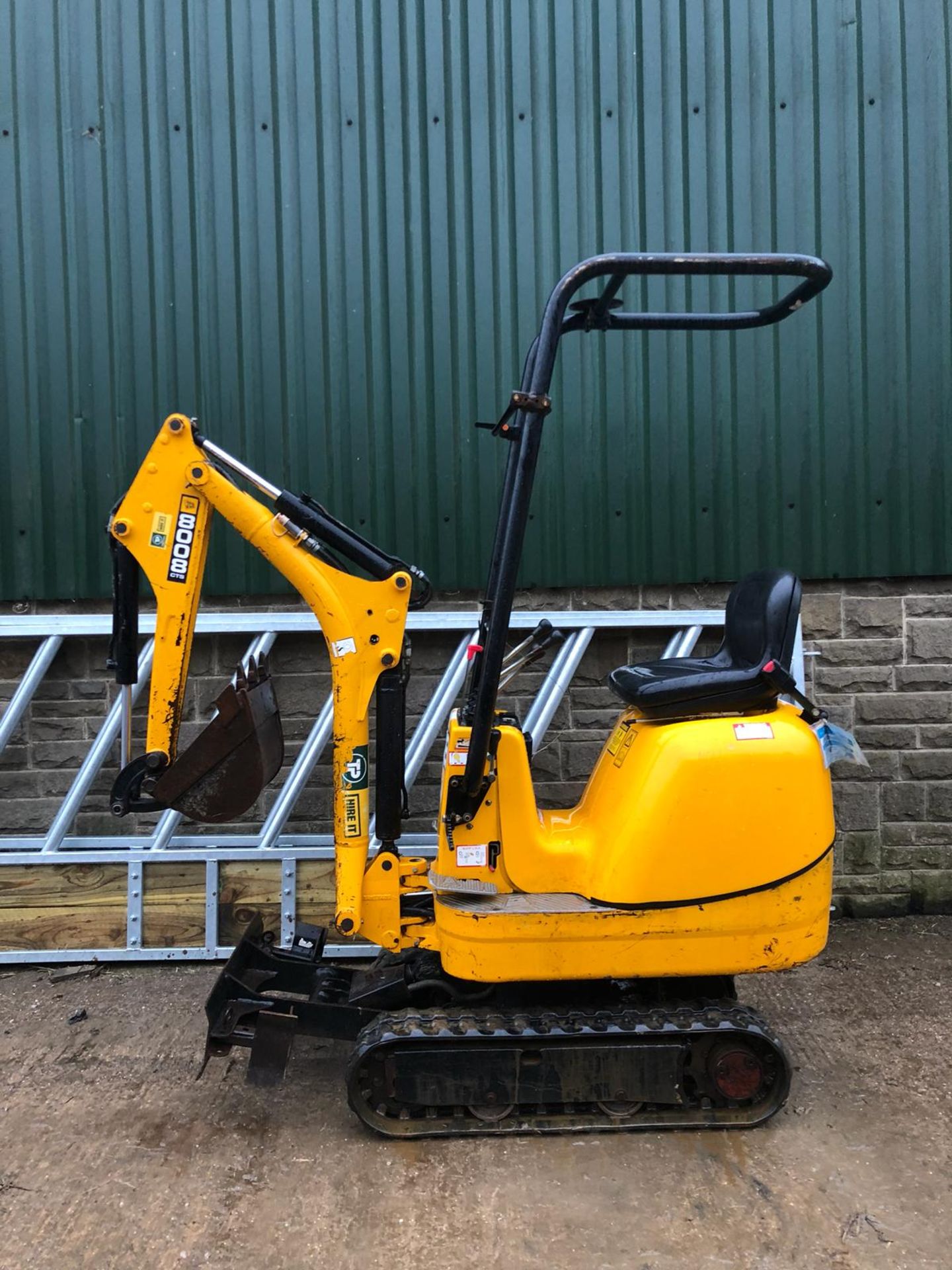 2012 JCB 8008 CTS TRACKED MINI DIGGER / EXCAVATOR WITH RUBBER TRACKS *PLUS VAT* - Bild 4 aus 19