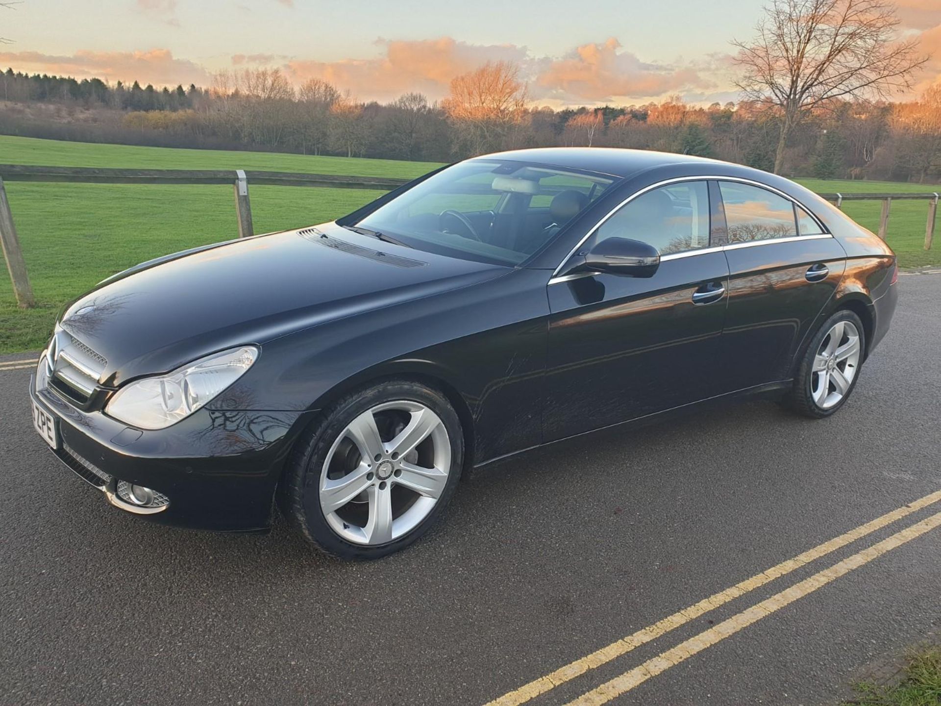 2009/59 REG MERCEDES-BENZ CLS350 CDI AUTO BLACK DIESEL COUPE, SHOWING 2 FORMER KEEPERS *NO VAT* - Bild 3 aus 12