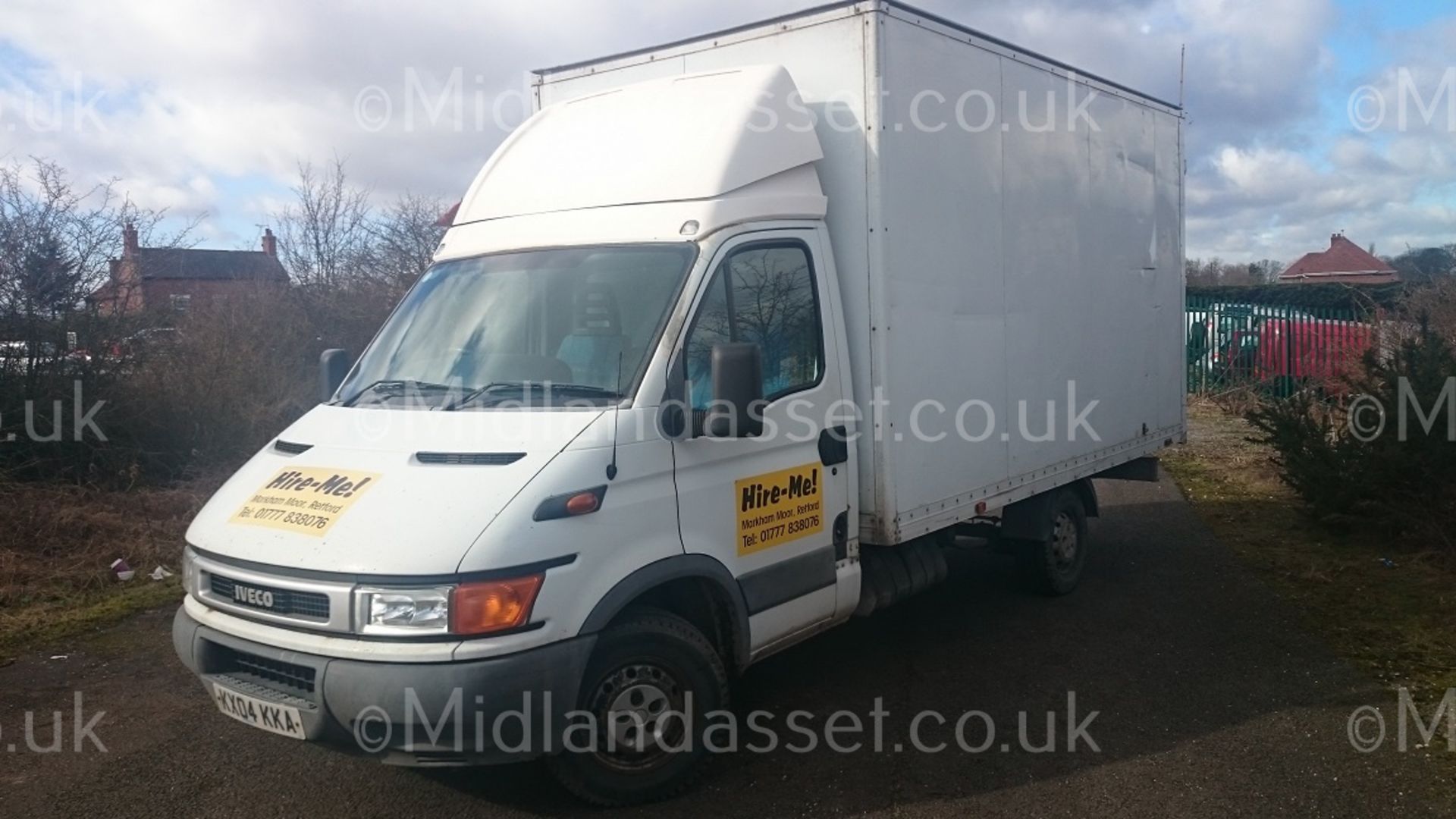 2004/04 REG IVECO DAILY 35S13 LWB WHITE DIESEL BOX VAN 3500KG GROSS *PLUS VAT* - Image 3 of 10