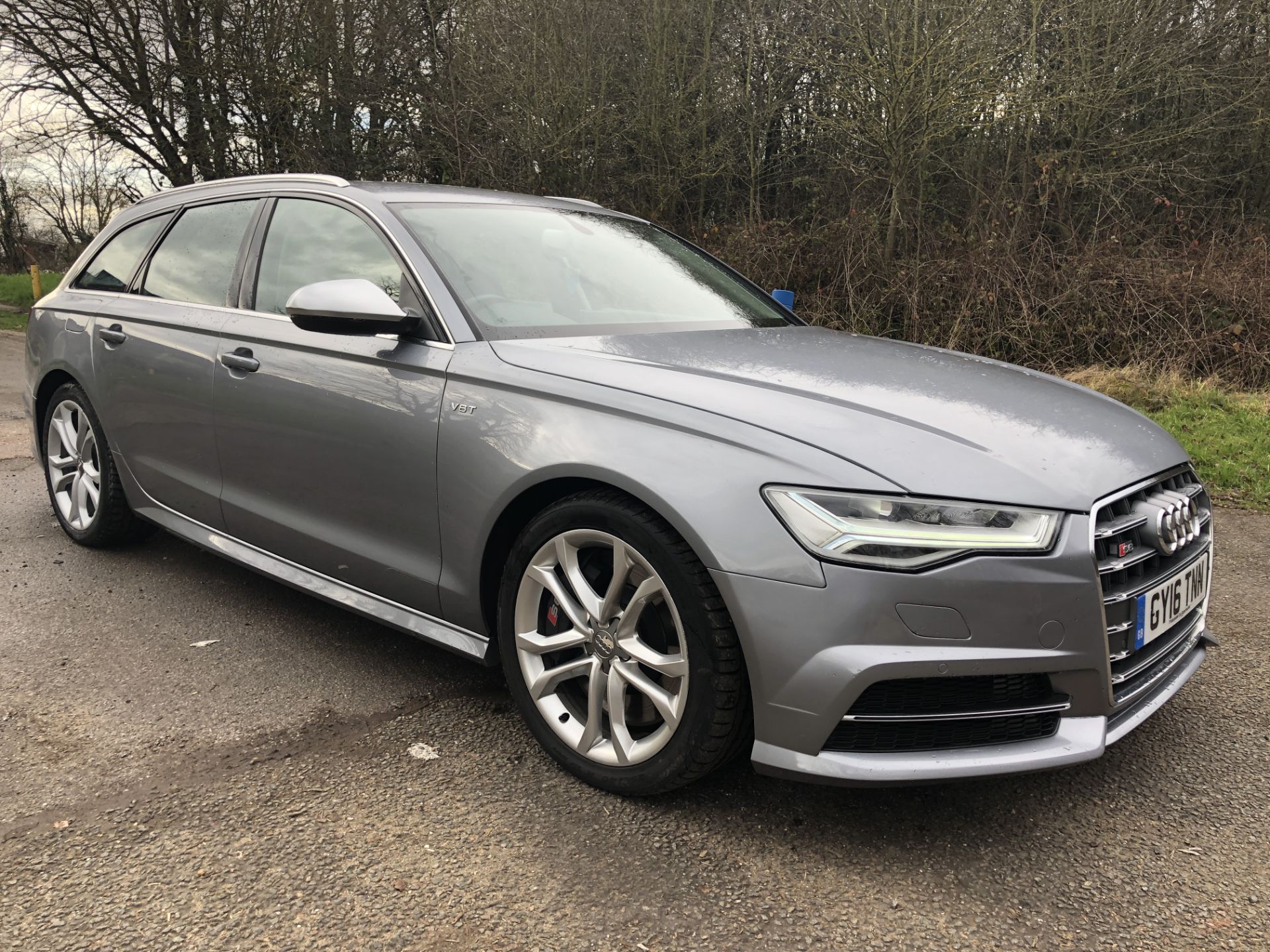 2016/16 REG AUDI S6 AVANT 4.0 TFSI TWIN TURBO V8 QUATTRO 450 PS S-TRONIC TORNADO GREY METALLIC