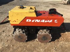2011 DYNAPACK REMOTE CONTROL TRENCH ROLLER, C/W CONTROL & 2 BATTERY'S, MODEL IP8508 *PLUS VAT*