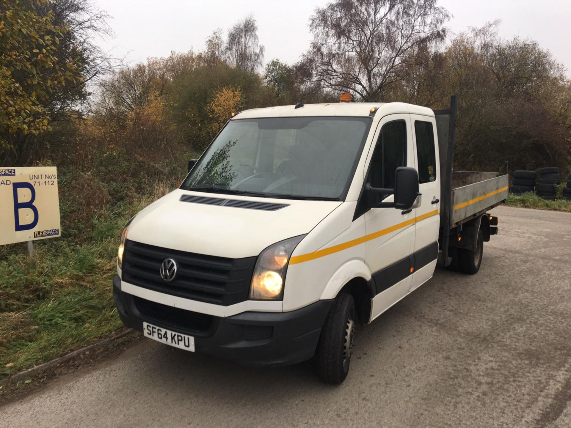 2014/64 REG VOLKSWAGEN CRAFTER CR50 STARTLINE TD DIESEL TIPPER, SHOWING 1 FORMER KEEPER *NO VAT* - Image 3 of 20