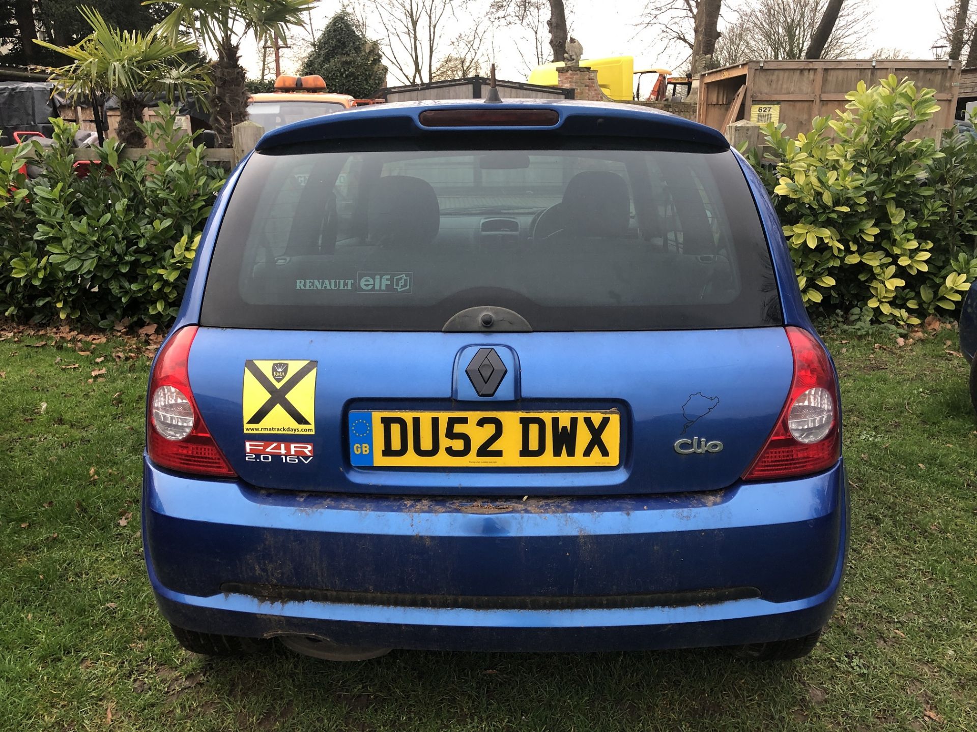 2002/52 REG RENAULT CLIO RENAULT SPORT 172 CUP CAR BLUE PETROL 3 DOOR HATCHBACK *NO VAT* - Image 5 of 8