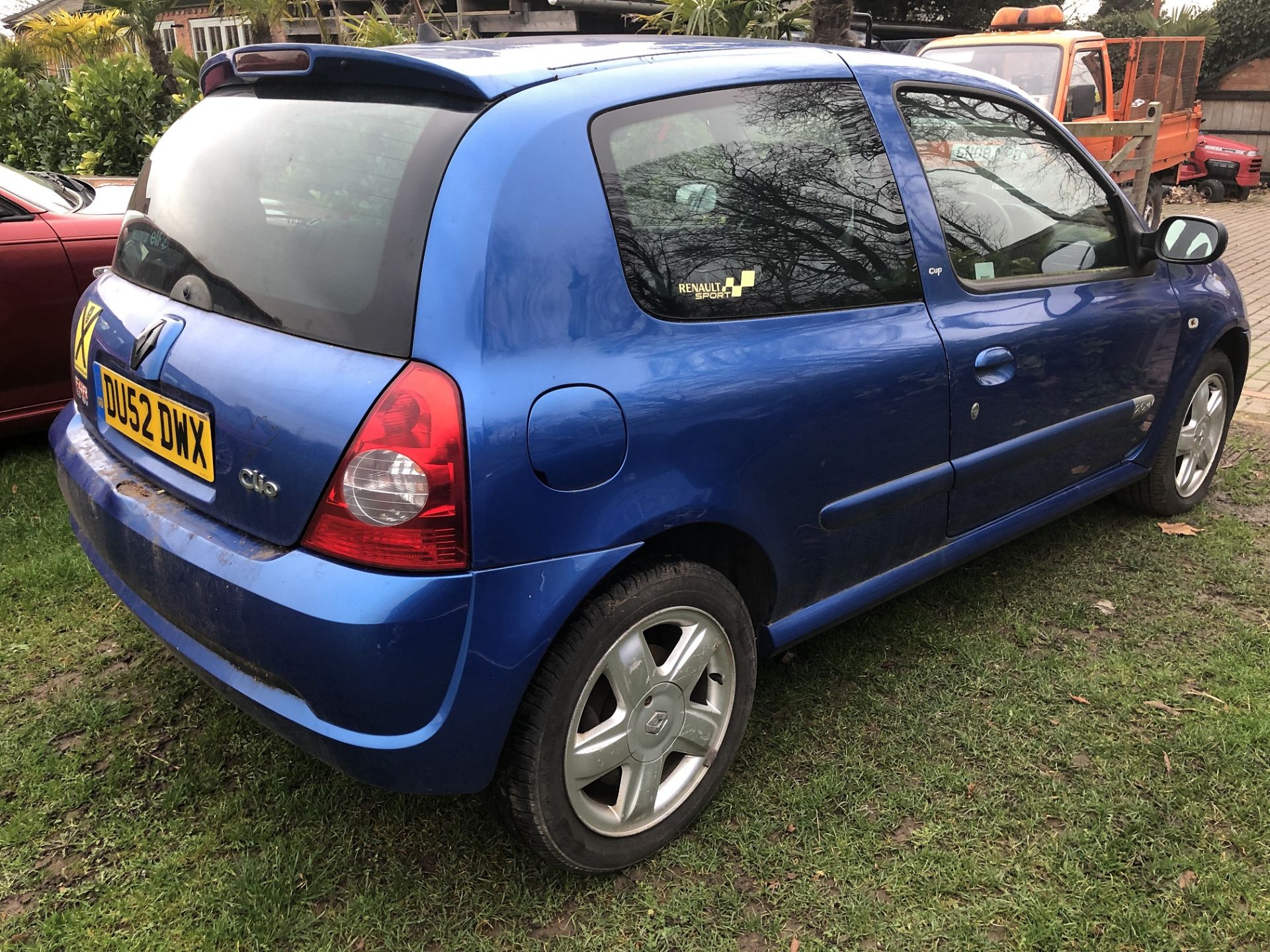 2002/52 REG RENAULT CLIO RENAULT SPORT 172 CUP CAR BLUE PETROL 3 DOOR HATCHBACK *NO VAT* - Image 6 of 8