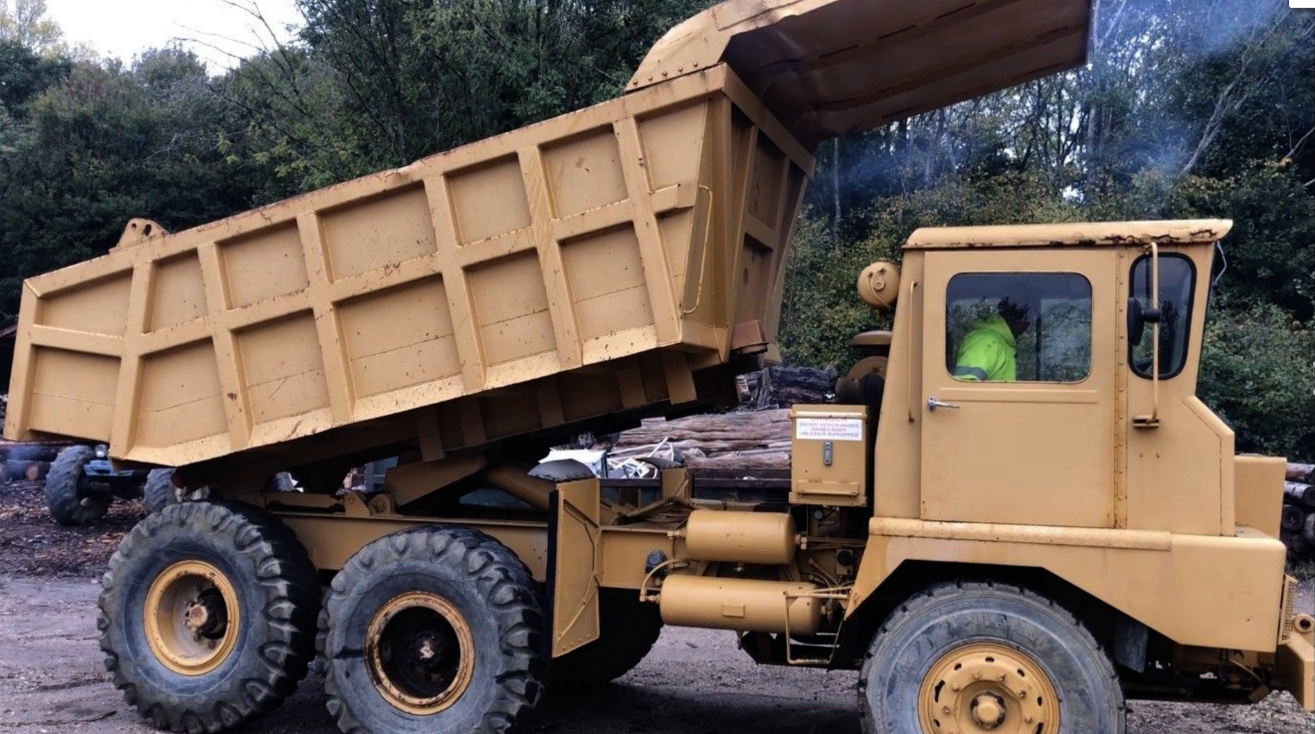 HAULAMATIC 615 16.5 TON 6X4 DUMP TRUCK 9m3 LOAD CAPACITY - Image 3 of 7