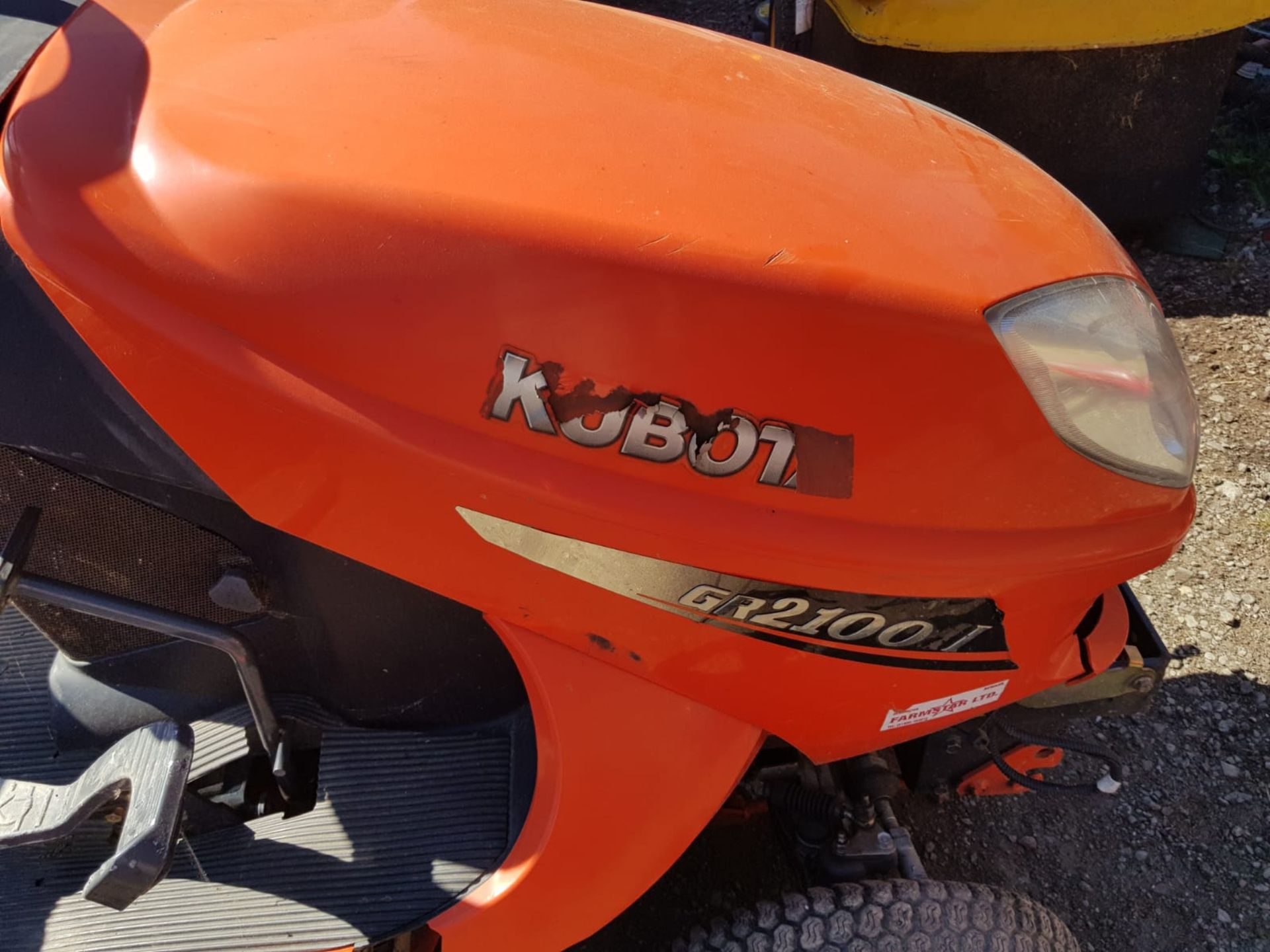 2008 KUBOTA GR2100-II 4WD RIDE ON DIESEL LAWN MOWER, STARTS, DRIVES AND MOWS *PLUS VAT* - Bild 3 aus 6