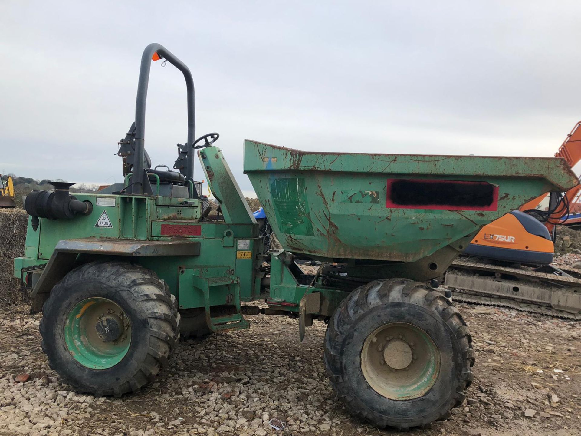 2007 BENFORD SKR9 9 TONNE SWIVEL DUMPER GREEN *PLUS VAT*