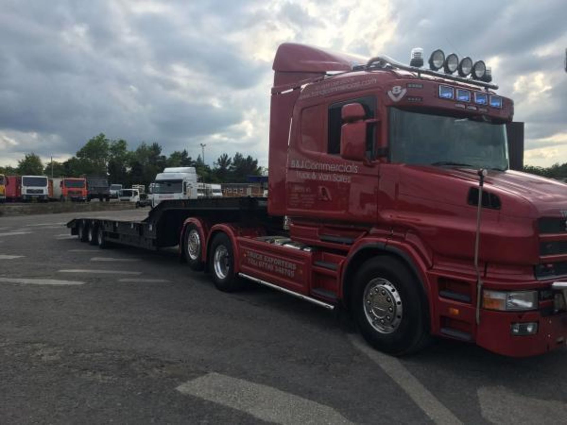 2004 CHIEFTAIN TRI AXLE LOW LOADER TRAILER, GOOD CONDITION, ALLOY RAMPS, AIR SUSPENSION *PLUS VAT* - Bild 2 aus 12