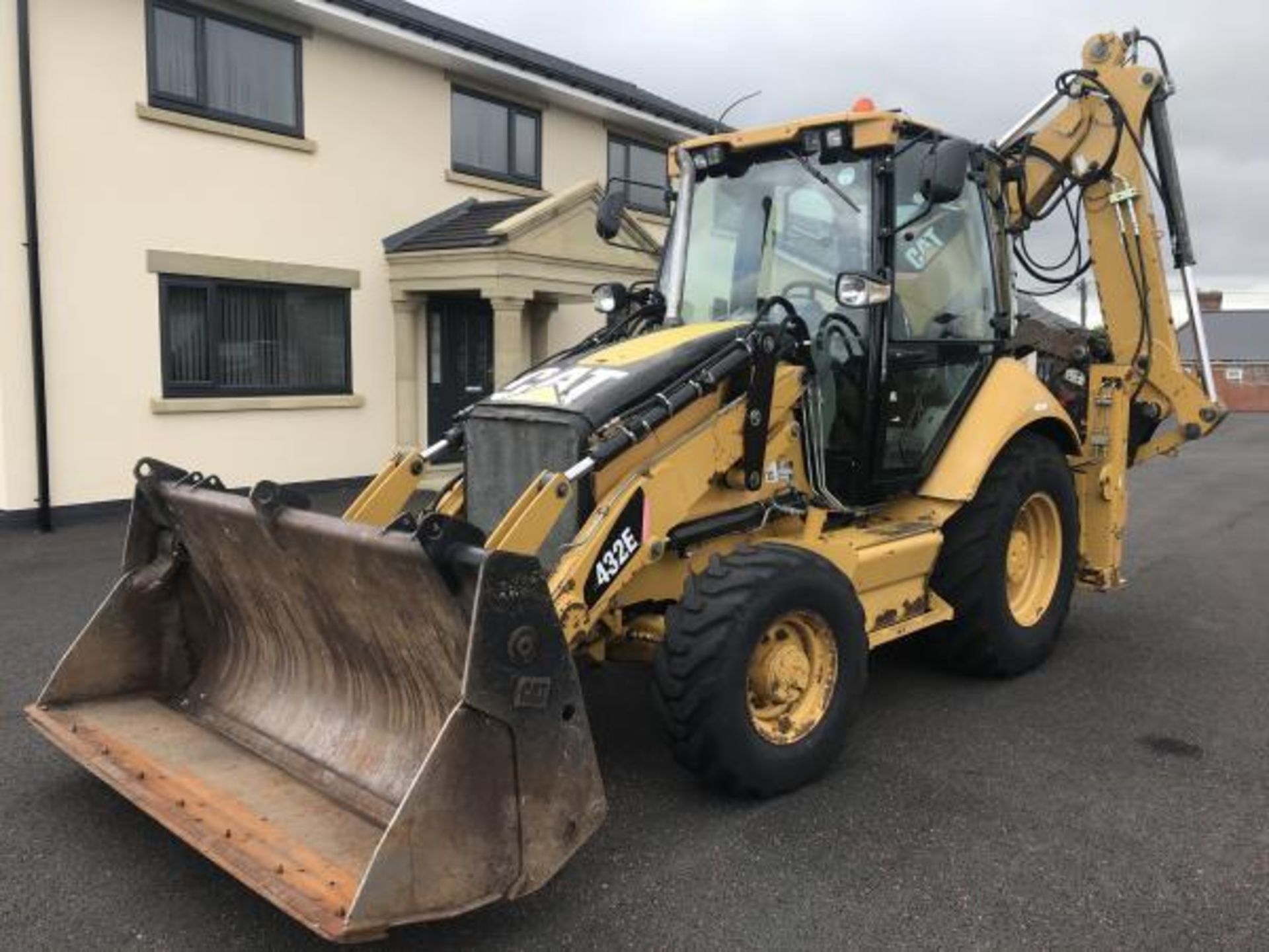 2008/57 REG CATERPILLAR 432 E BACK HOE LOADER / DIGGER 4X4 AIR CON, JOY STICK CONTROL, EX COUNCIL