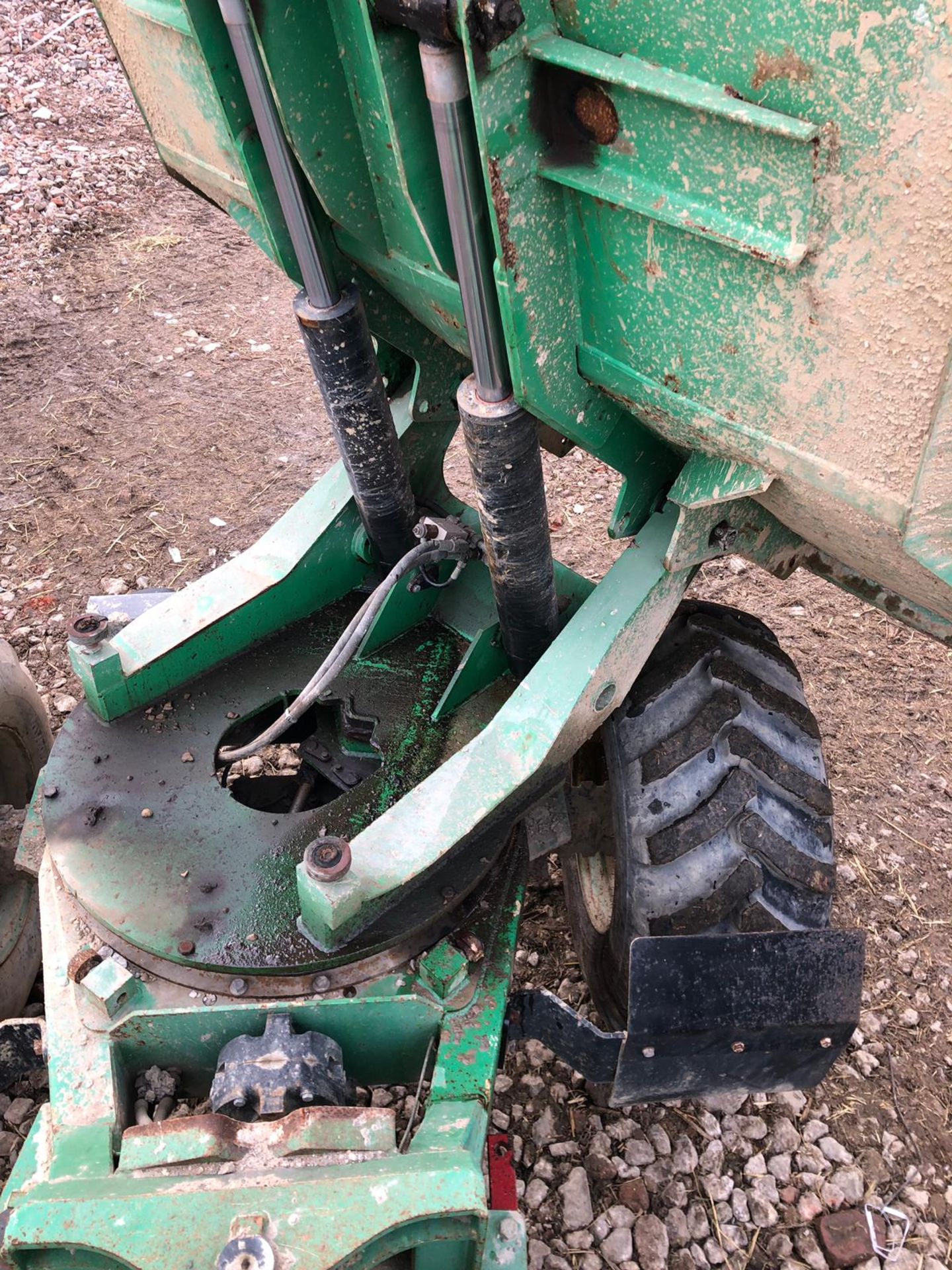 2007 BENFORD SKR9 9 TONNE SWIVEL DUMPER GREEN *PLUS VAT* - Image 12 of 15