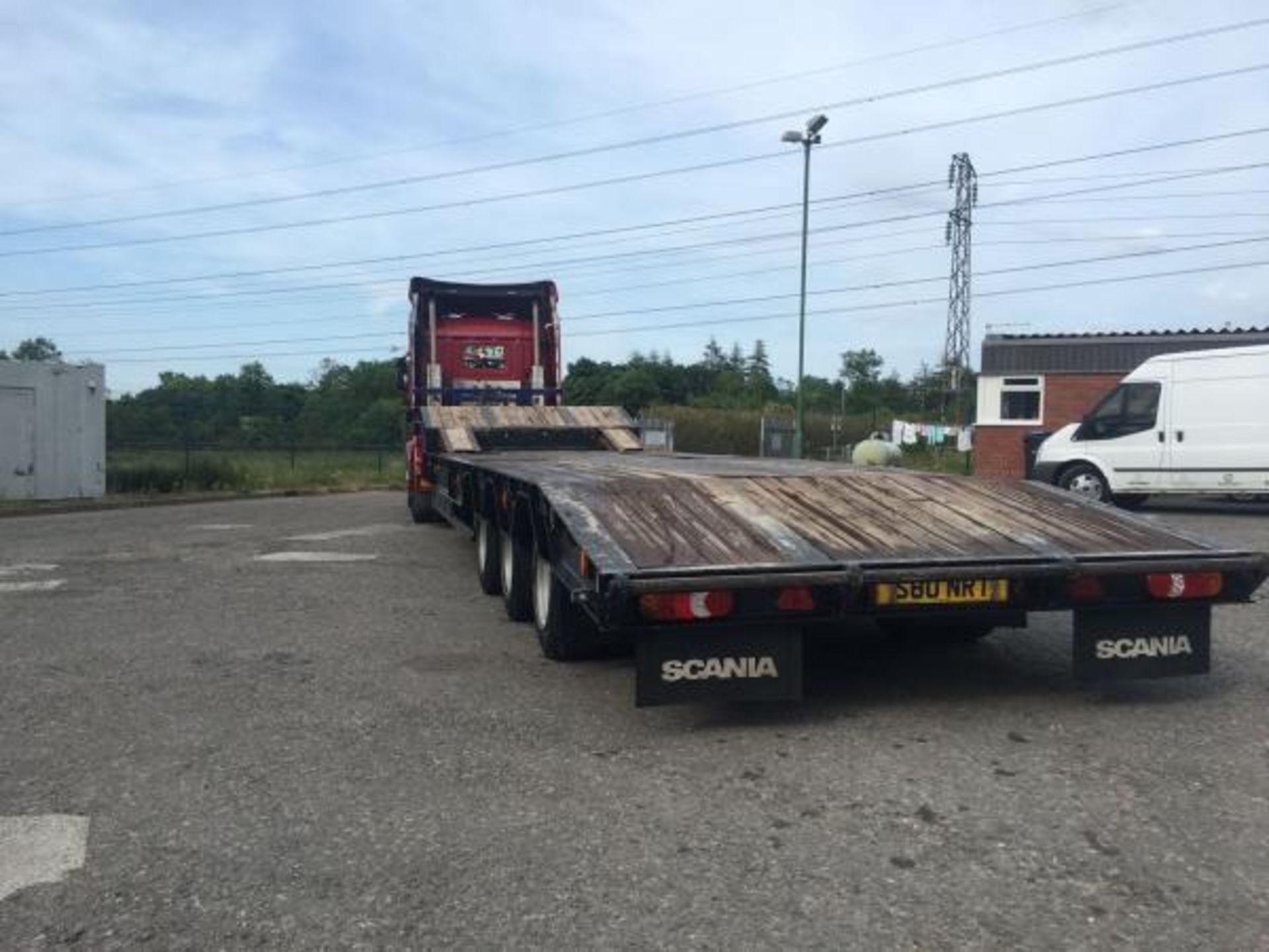 2004 CHIEFTAIN TRI AXLE LOW LOADER TRAILER, GOOD CONDITION, ALLOY RAMPS, AIR SUSPENSION *PLUS VAT* - Bild 4 aus 12