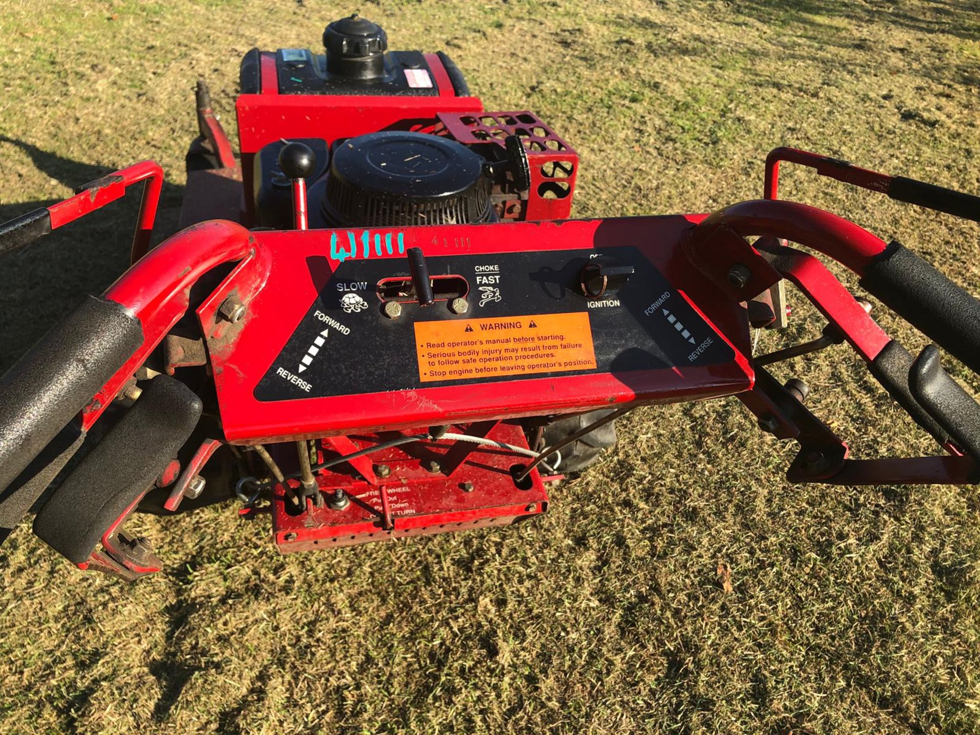 2005 FERRIS HW36 PROFESSIONAL KAWASAKI ENGINE 36" CUT WALK BEHIND HEAVY DUTY COMMERCIAL MOWER - Bild 11 aus 19