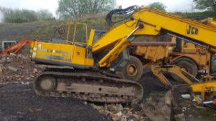 1996/P REG JCB JS150LC EXTENDER BOOM LONG REACH DIESEL HYDRAULIC EXCAVATOR *PLUS VAT*