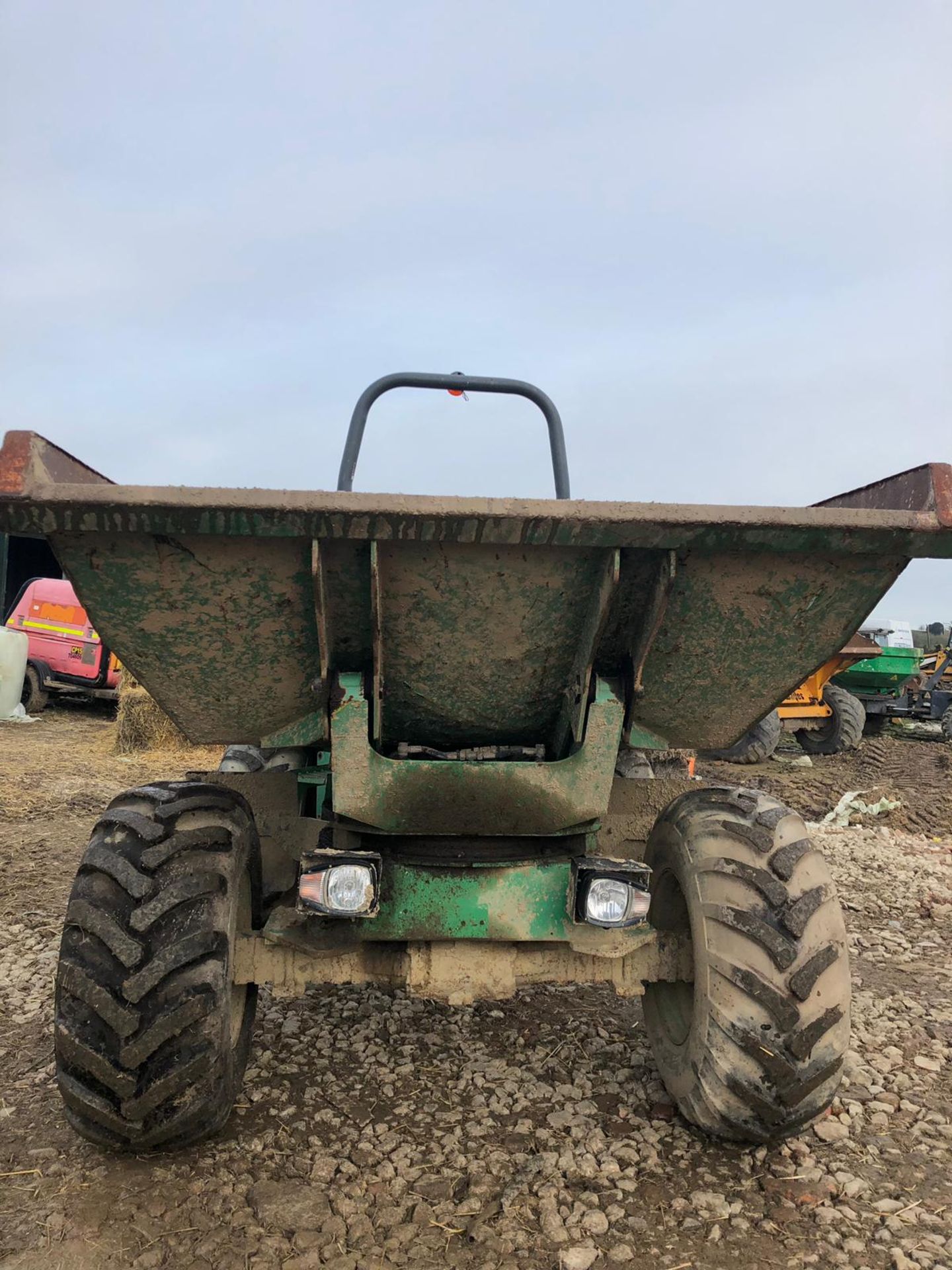 2007 BENFORD SKR9 9 TONNE SWIVEL DUMPER GREEN *PLUS VAT* - Image 2 of 15