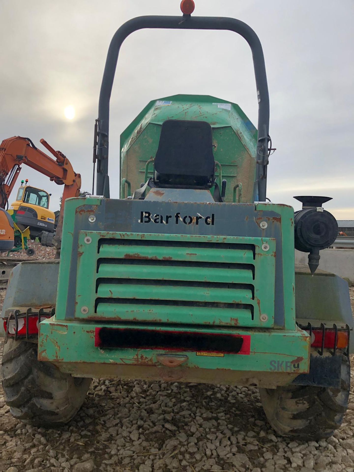 2007 BENFORD SKR9 9 TONNE SWIVEL DUMPER GREEN *PLUS VAT* - Image 8 of 15