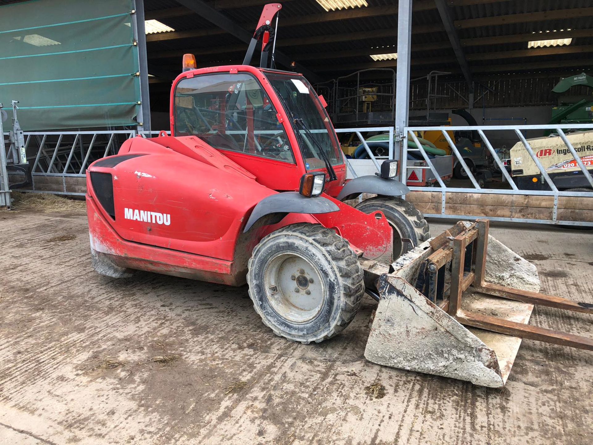 2008 MANITOU SLT420 B TWISCO TELEHANDLER, STARTS, DRIVES, LIFTS AND TIPS *PLUS VAT*