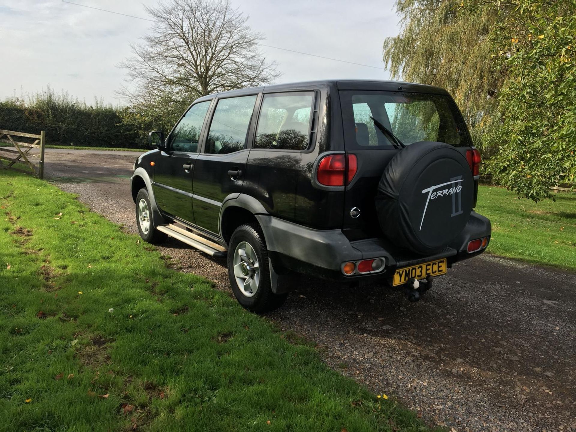 2003 NISSAN TERRANO BLACK DIESEL ESTATE, SHOWING 2 FORMER KEEPERS *NO VAT* - Image 4 of 11