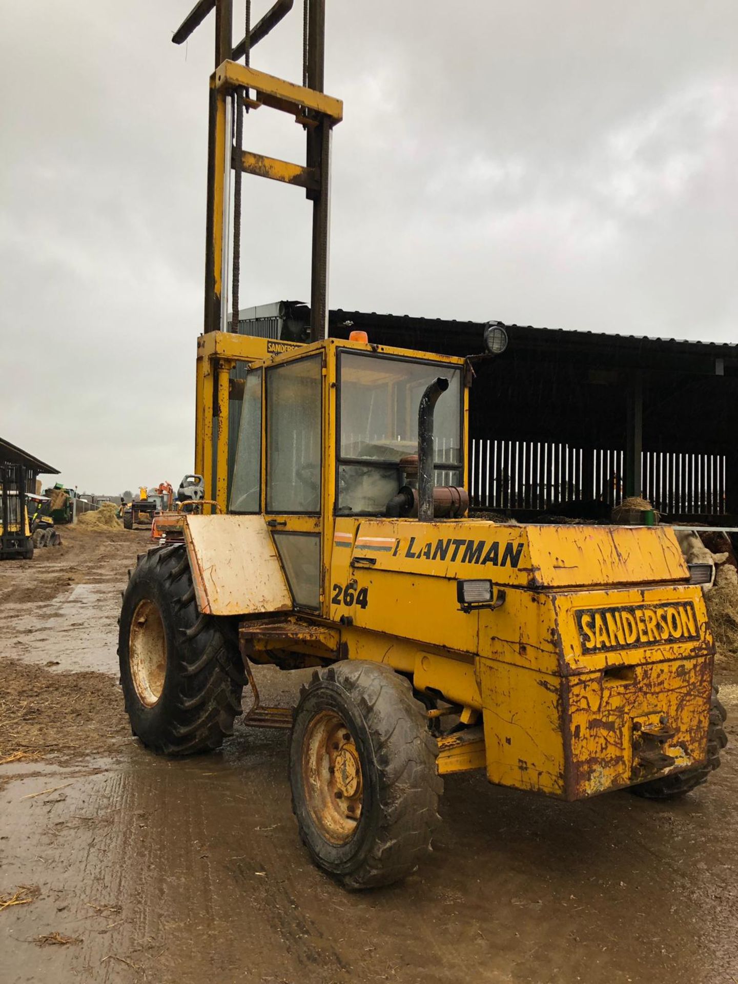 SANDERSON PLANTMAN 264 ROUGH TERRAIN FORKLIFT *NO VAT* - Image 3 of 4