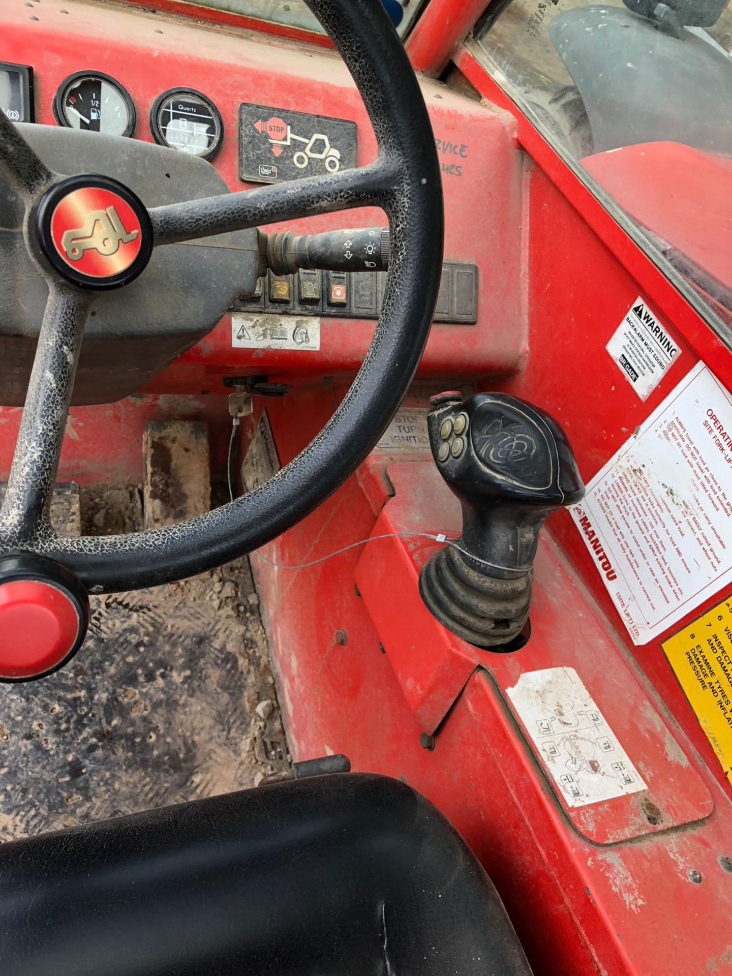 2008 MANITOU SLT420 B TWISCO TELEHANDLER, STARTS, DRIVES, LIFTS AND TIPS *PLUS VAT* - Image 15 of 20