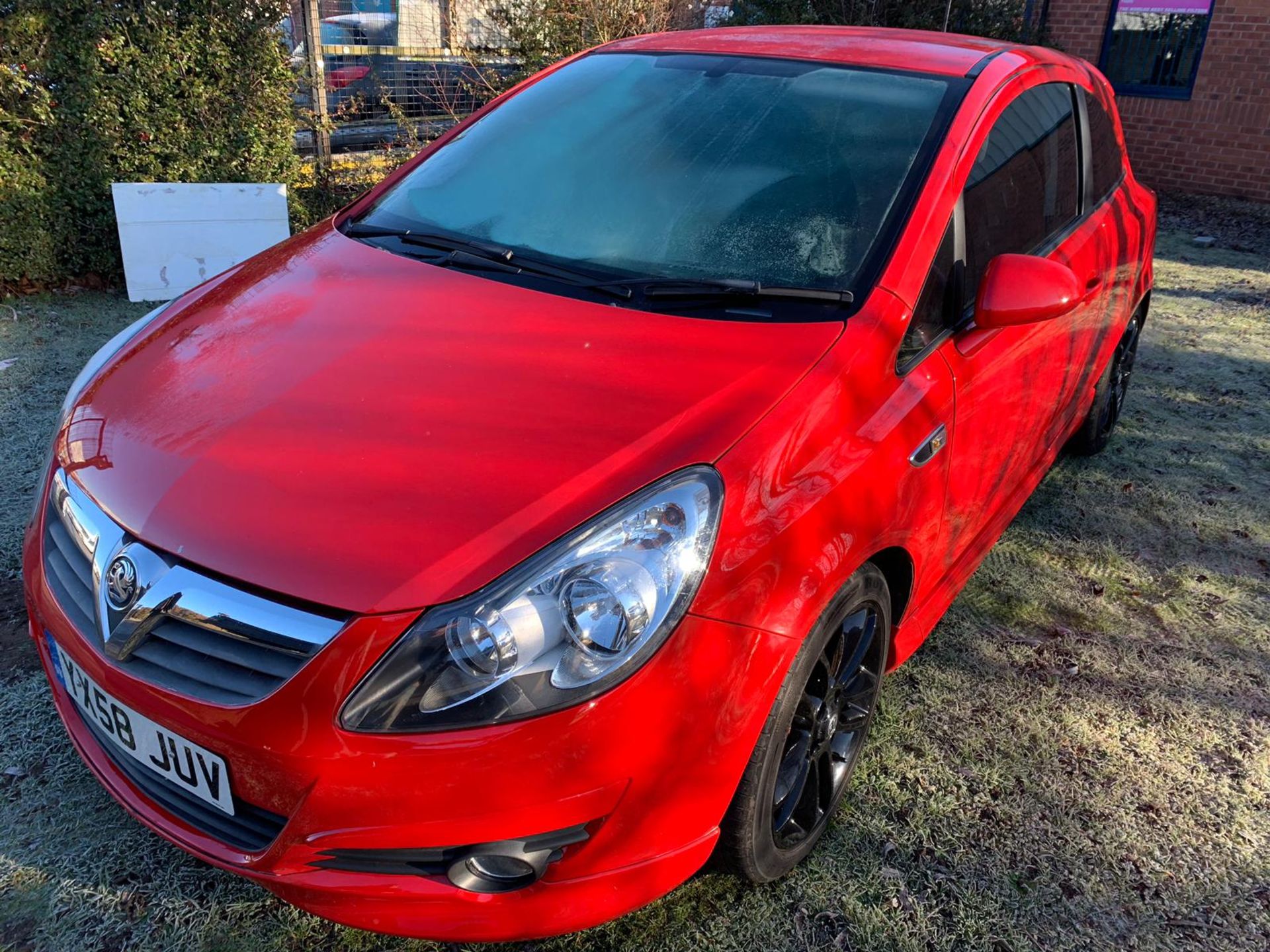 2009/58 REG VAUXHALL CORSA SCI CDTI RED DIESEL 3 DOOR HATCHBACK *NO VAT* - Image 2 of 11