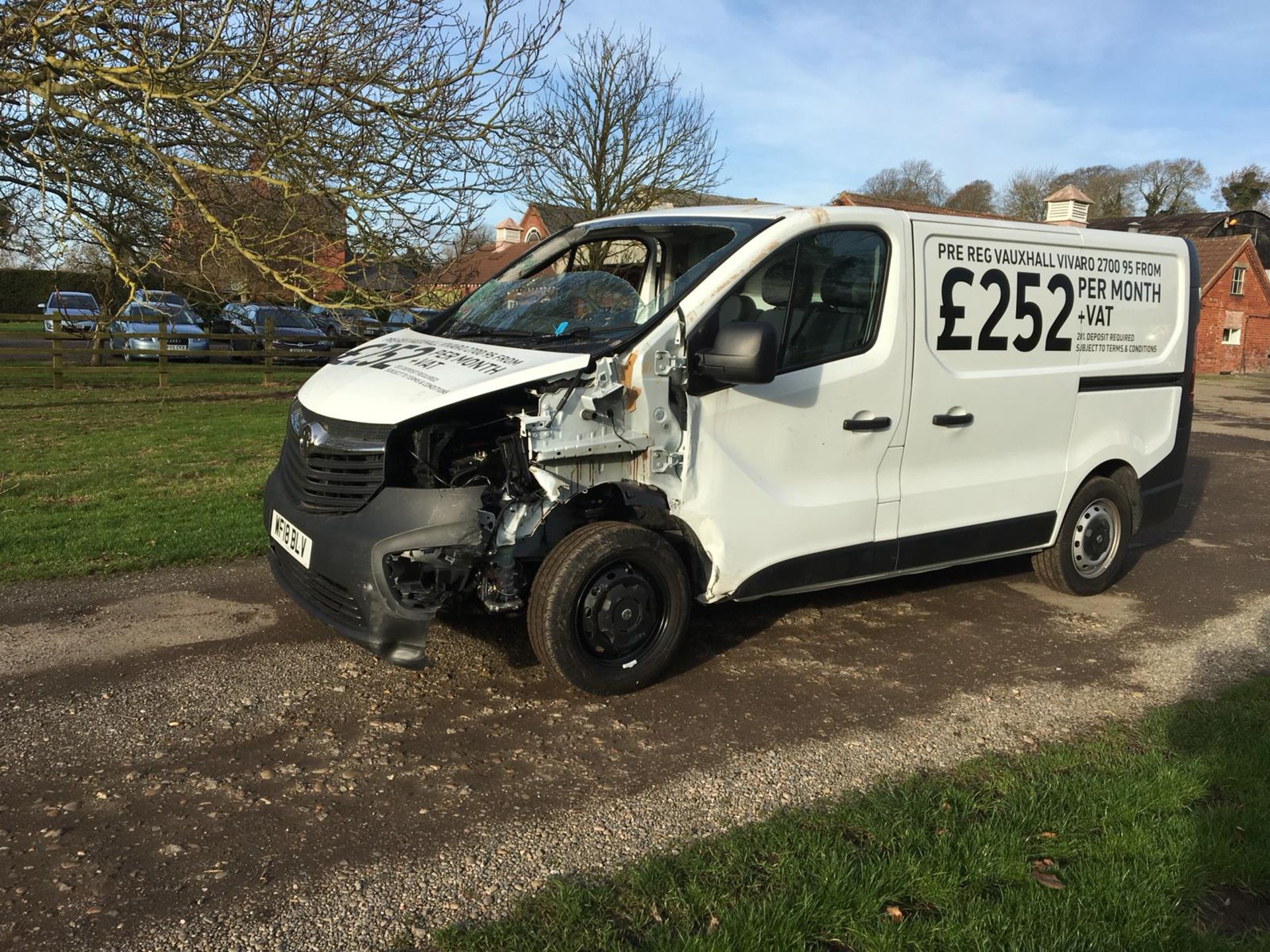 2018/18 REG VAUXHALL VIVARO 2700 CDTI WHITE DIESEL PANEL VAN, SHOWING 0 FORMER KEEPERS *NO VAT* - Image 3 of 13