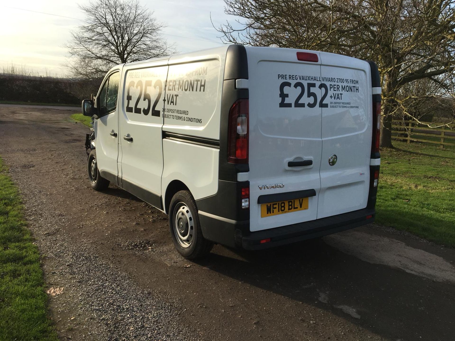 2018/18 REG VAUXHALL VIVARO 2700 CDTI WHITE DIESEL PANEL VAN, SHOWING 0 FORMER KEEPERS *NO VAT* - Image 5 of 13