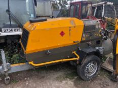 2012 TURBOSOL CONCRETE PUMP, SHOWING 607 HOURS (GENUINE) STARTS AND RUNS *PLUS VAT*