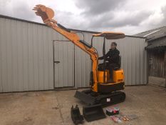 MINI EXCAVATOR MICRO RHINOCEROS XN08, BRAND NEW, 3 BUCKETS, CE MARKED