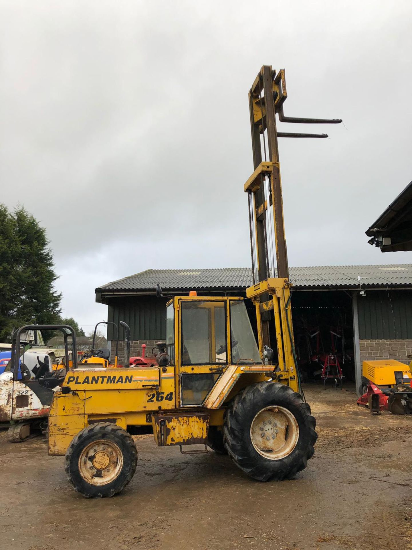 SANDERSON PLANTMAN 264 ROUGH TERRAIN FORKLIFT *NO VAT*