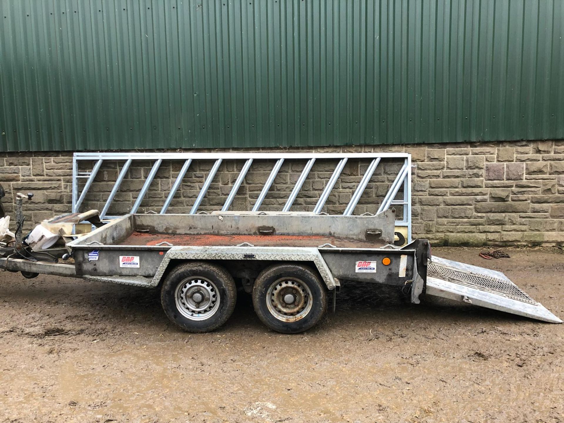 YEAR UNKNOWN IFOR WILLIAMS TWIN AXLE TRAILER *PLUS VAT* - Image 3 of 11