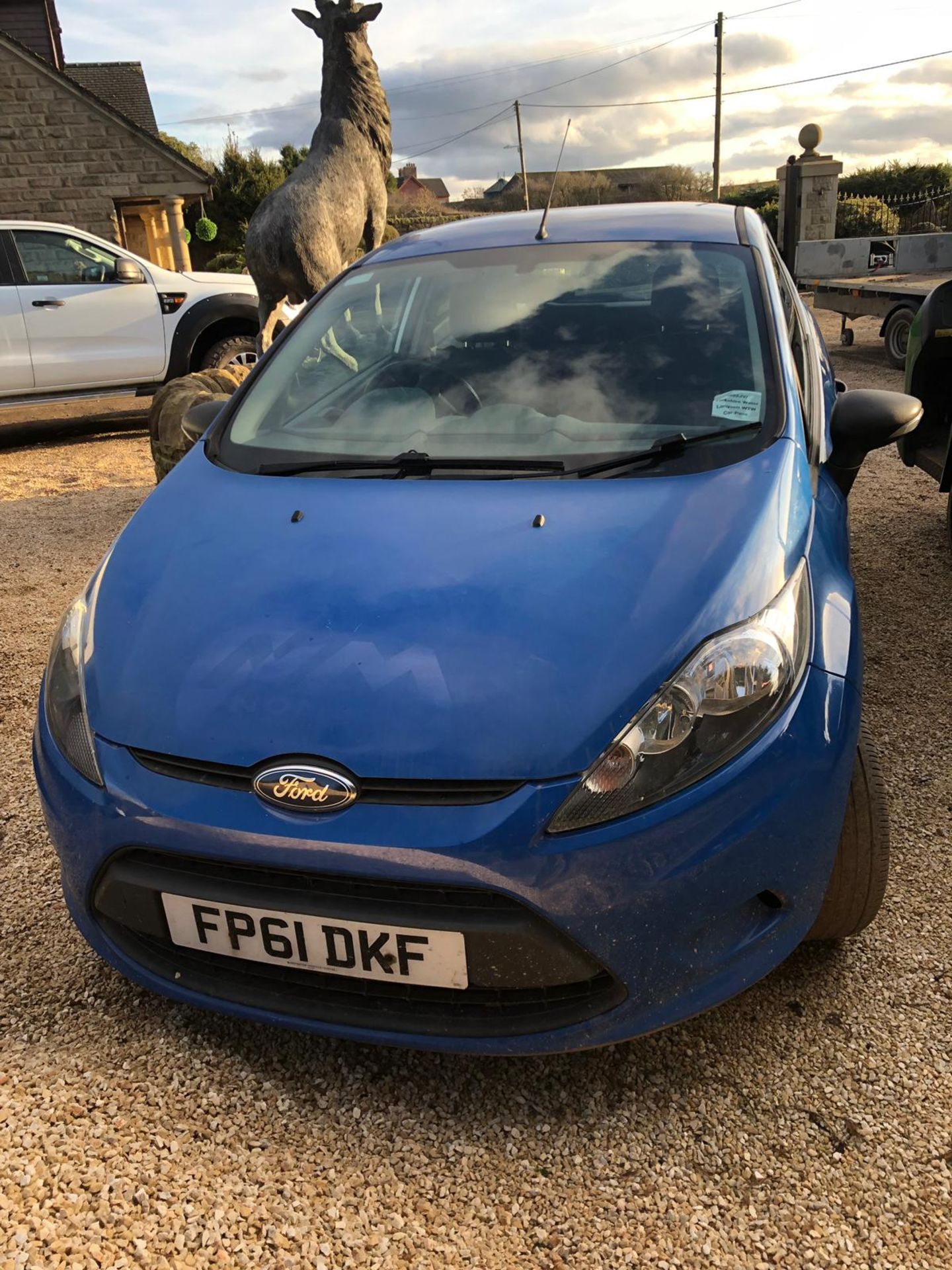 2011/61 REG FORD FIESTA BASE TDCI 1.4 DIESEL CAR DERIVED VAN, SHOWING 0 FORMER KEEPERS *PLUS VAT* - Image 2 of 11