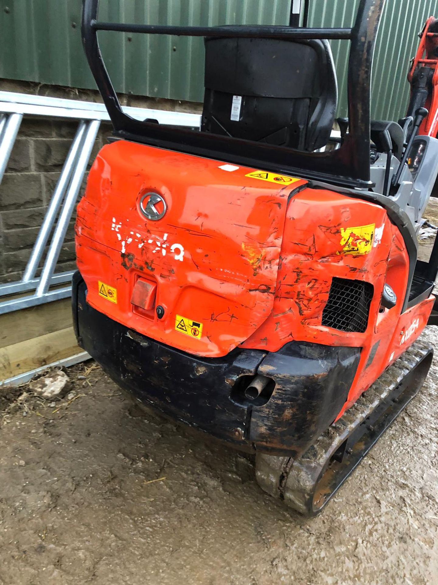 2015 KUBOTA KX015-4 TRACKED DIESEL MINI DIGGER WITH X3 BUCKETS *PLUS VAT* - Image 8 of 16