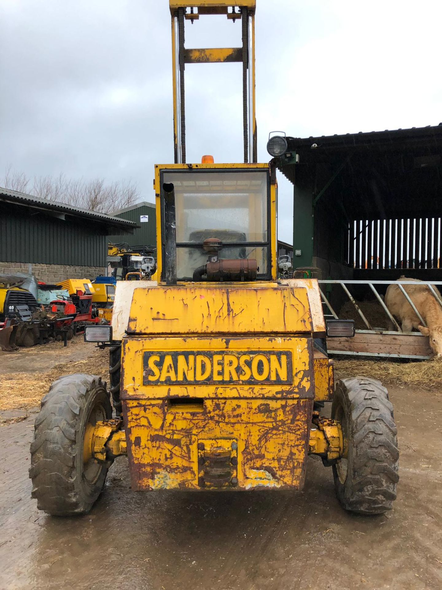 SANDERSON PLANTMAN 264 ROUGH TERRAIN FORKLIFT *NO VAT* - Image 4 of 4