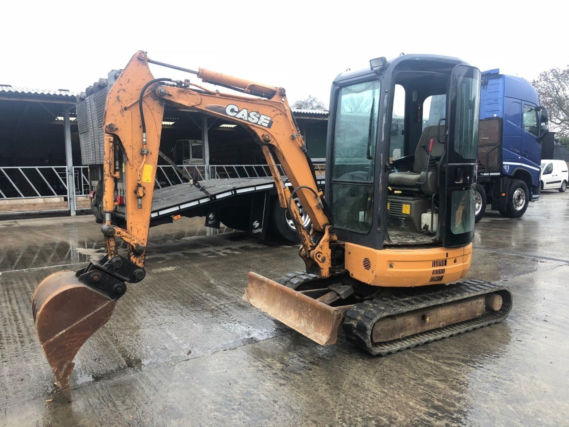 CASE CX22B EXCAVATOR DIGGER, FULL CAB, QUICK HITCH, YEAR 2005, 2 BUCKETS *PLUS VAT*