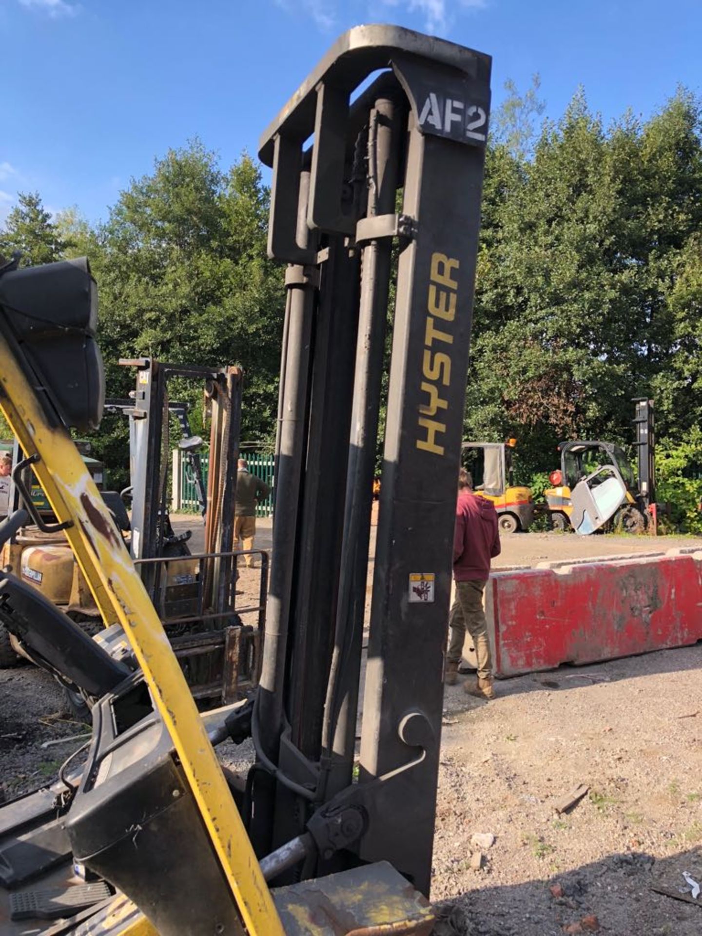 HYSTER 4 TONNE FORKLIFT SELLING AS SPARES / REPAIRS *PLUS VAT* - Image 4 of 7