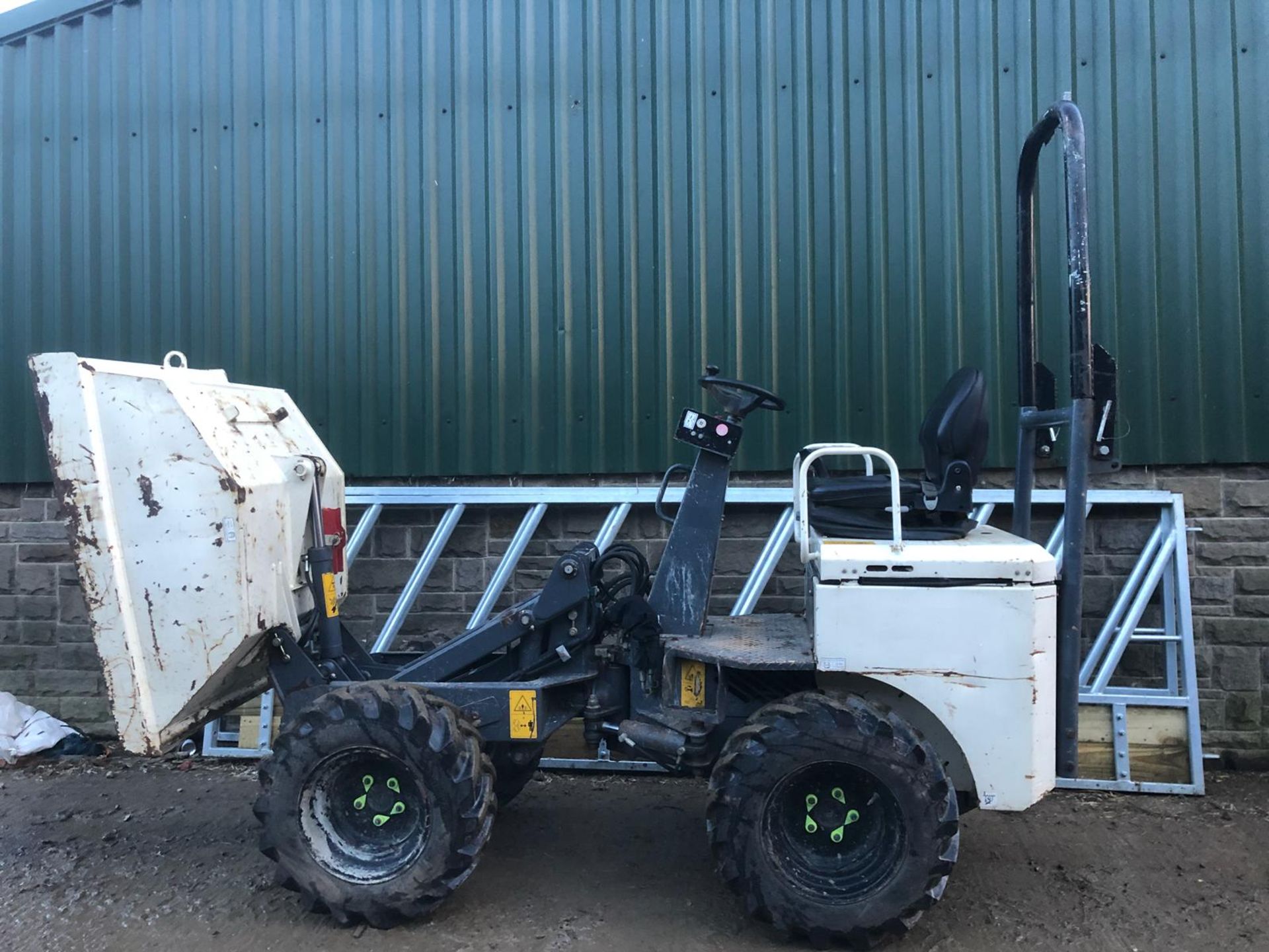 2014 TEREX HD1000 1 TONNE DUMPER, STARTS, RUNS, WORKS *PLUS VAT* - Image 7 of 16